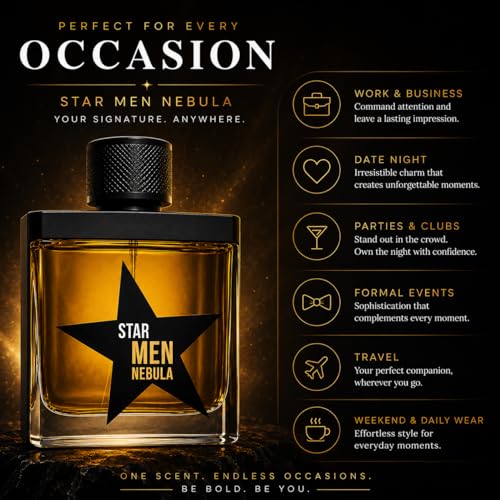 Fragrance World Star Men Nebula EDP 100ml - Image 4