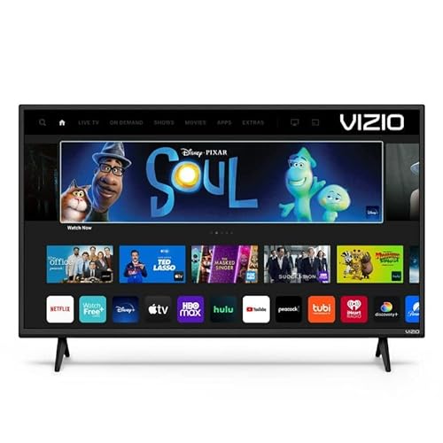 Vizio 40-Inch Class D-Series Full Hd Led 1080P Smart Tv, Apple Airplay 2 And Chromecast Built-In + Free Wall Mount (No Stands) D40F-J09 (Renewed) #TOP4