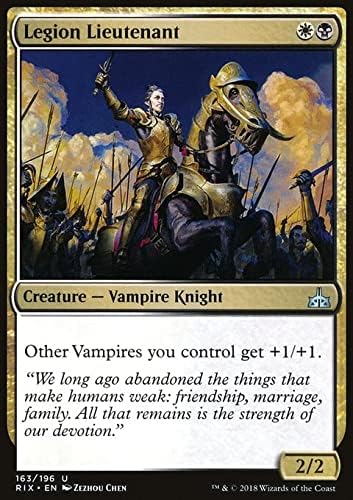 Magic: The Gathering Singles MTG Magic: The Gathering - Legion Lieutenant (163) Rivals of Ixalan Rix, (RIX163)