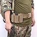 ACEXIER Tactical Open Top Double/Triple Pistol Mag Pouch Magazines 40mm Grenade Charger Holder Case (Triple -Black)