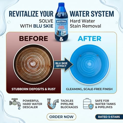 Image of Blu skie Hard Water Liquid Stain Removal Concentrate 2L(Multi-Purpose) | Multi-Purpose