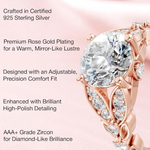 Image of Miss Highness 925 Silver Floral Solitaire Adjustable Ring for Women | Minimal Modern Design | Silver Jewellery With Authenticity Certificate | Gift for Girlfriend Wife | Daily Wear Ring