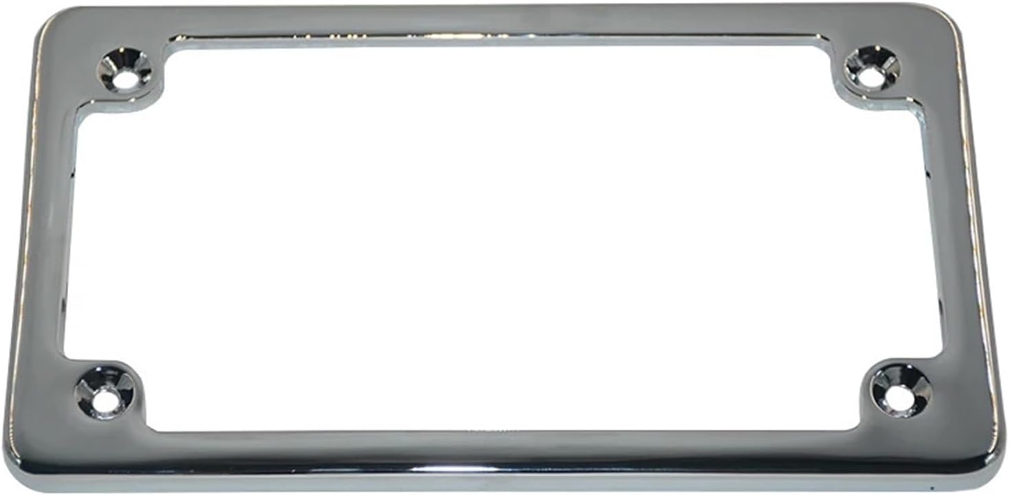 Motorcycle License Plate Without LED Number Frame Mount Bracket