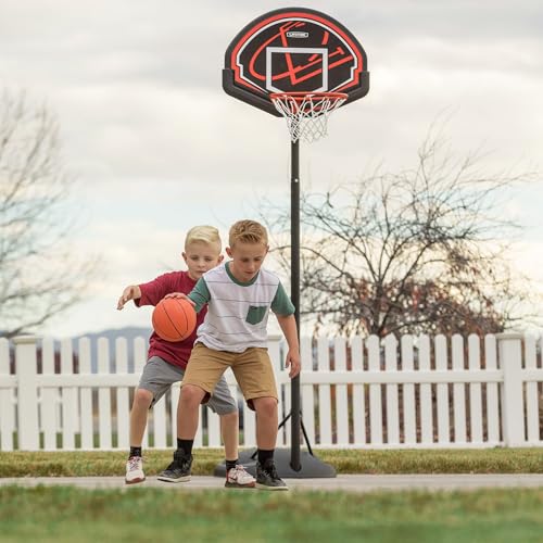 image for Lifetime Adjustable Youth Basketball Hoop, Telescoping Height Adjustme