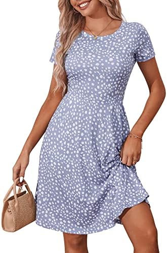 HUHOT Easter Dresses for Women 2023 Easter Dresses for Teens Womens Midi Dress for Women Midi Length Spring Maternity Dress