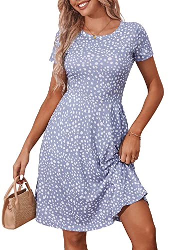 Huhot Easter Dresses For Women 2023 Easter Dresses For Teens Womens Midi Dress For Women Midi Length Spring Maternity Dress #TOP1