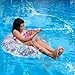 Inflatable Pool Float with Water Gun, Floaties for Adults Teens and Kids, Mermaid Pool Toys for Kids Ages 8-12, Girls Pool Tube, Beach Inner Tubes for Floating, Summer Fun Pool Party Swim Ring