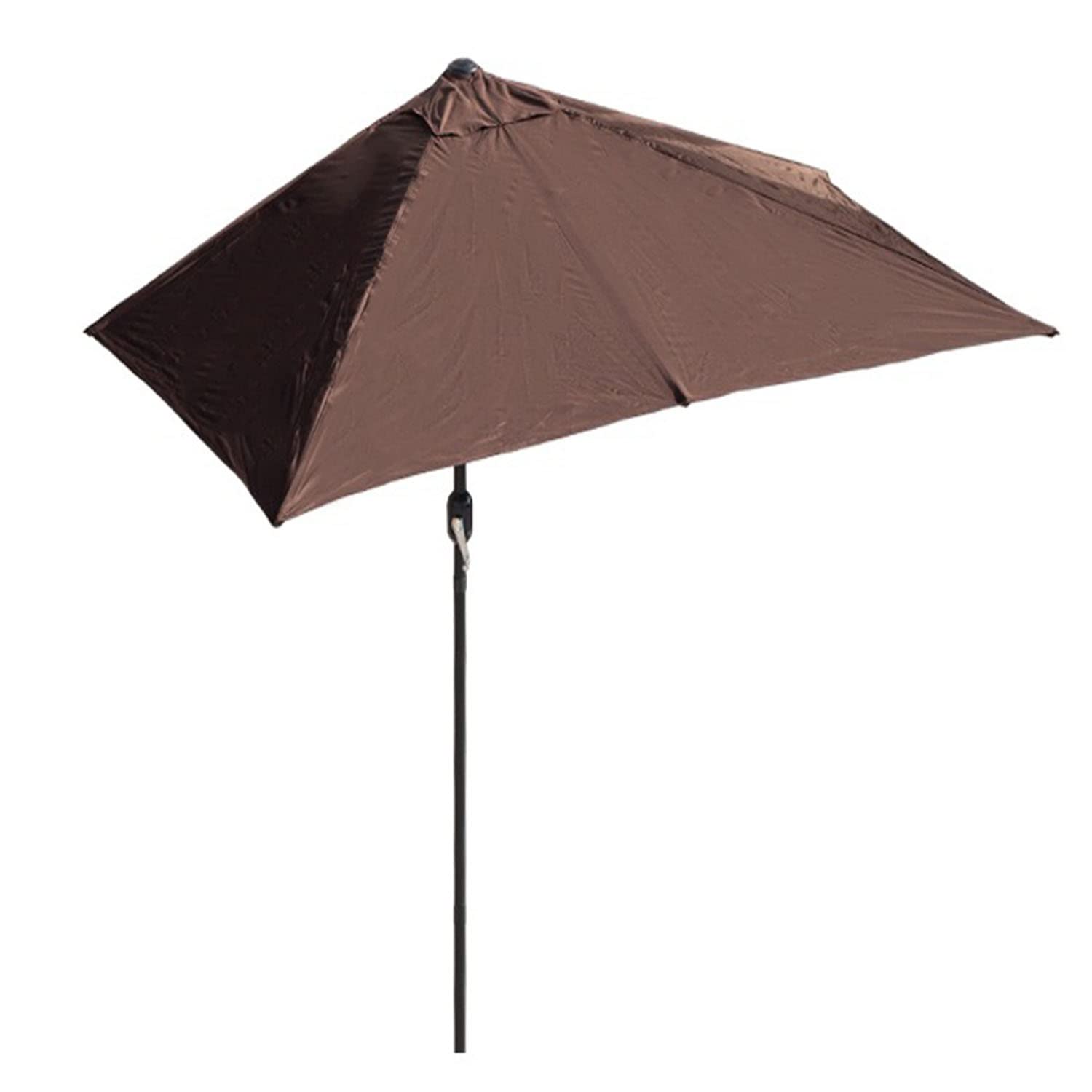 Połowa parasolowa parasol balkonowy 2M/2,5 m dla małych przestrzeni solidny parasol ogrodowy z systemem korb