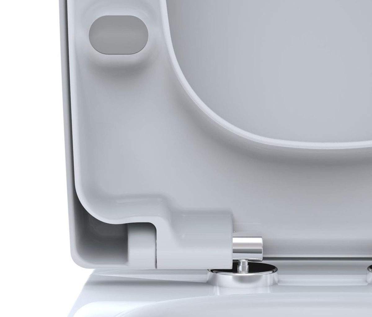 Pagette Avoner P WC-Sitz weiss, mit Absenkautomatik, 795660202, passend zu Keramag Renova Nr. 1 Plan