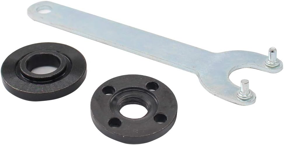 ApplianPar Grinder 5/8-11 Flange Angle Spanner Metal Lock Nut Wrench kit for Dewalt Milwaukee for Makita BLack & Decker 193465-4