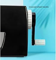 Vista 5 de JITEM Sacapuntas Sacapuntas manual a la moda, simple manivela de mano, máquina de afilar lápiz cortador de lápices para escuela, oficina