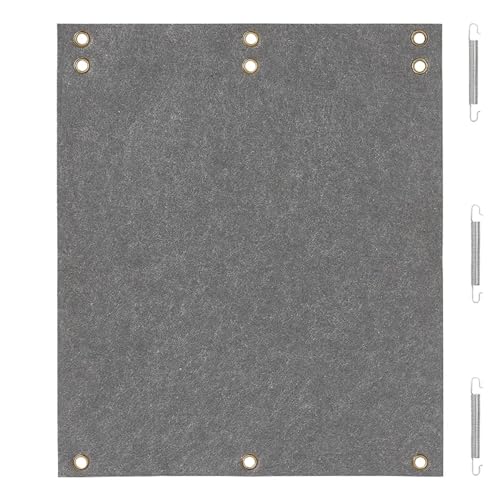 ProPlus 360831 Fußmatte Größe 445 x 375mm für Trittstufe mit 3 Spannfedern - verhindert rutschen