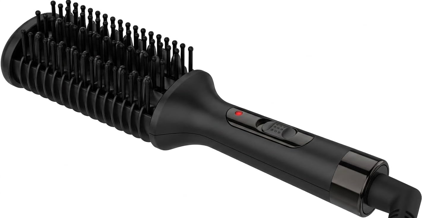 Hair Dryer Brush Blow Dryer Brush in One, 4 in 1 Ionic Hairdryer and Styler Volumizer with Oval Titanium Barrel, Hot Air Straightener for Smooth Frizz-Free Blowout
