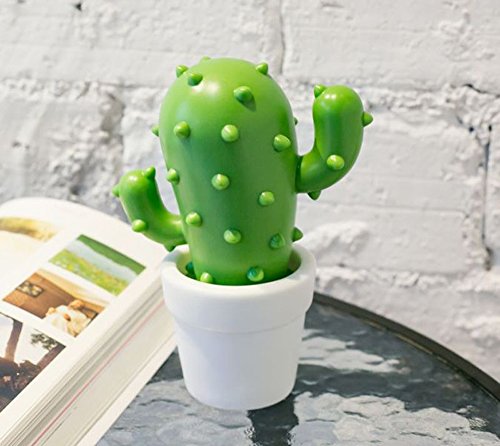Dhink Lampe Cactus avec minuteur Changement de couleur. 5 couleurs. Quitamiedos Cover