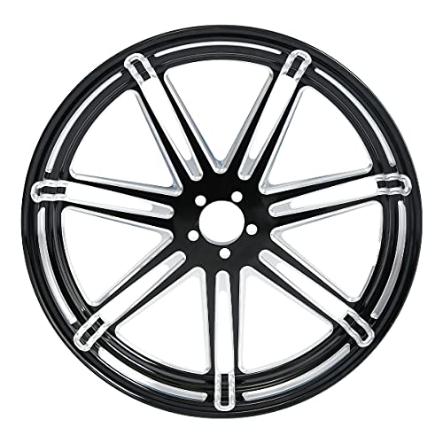 Xmt-Moto 26"X3.5" Front Wheel Rim W/Dual Disc Wheel Hub Fits For Harley Touring Road King Ultra Cvo Limited Street Glide Road Glide Fltr/Flht/Flhr/Flhx Without Abs Models 2008-2021 #TOP1