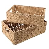 Ouvertes et accessibles : conçues comme des boîtes de rangement de bureau à structure ouverte, ces corbeilles permettent un accès facile à tout leur contenu, qu'elles servent de corbeille à ou de boîte de rangement pour cosmétiques