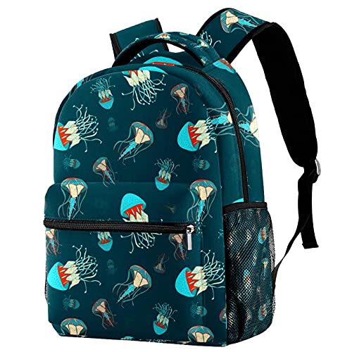 Sac à dos décontracté loptop au motif mouffette multicolore ultra léger