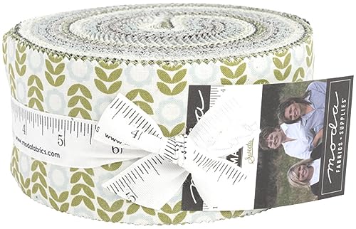 Sweetwater Main Street Jelly Roll 40 2.5-inch Strips Moda Fabrics 55640JR