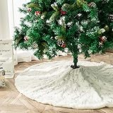 Función: coloca la falda de Navidad al pie del árbol de Navidad. Puede decorar el árbol de Navidad. Deja que el ambiente se vuelva más suave y cálido. Además, puede añadir una sensación de Navidad a tu hogar. Puedes poner regalos en el festival. Además, si las hojas se caen, se caerán directamente sobre la falda, lo que te permitirá limpiarlas fácilmente.