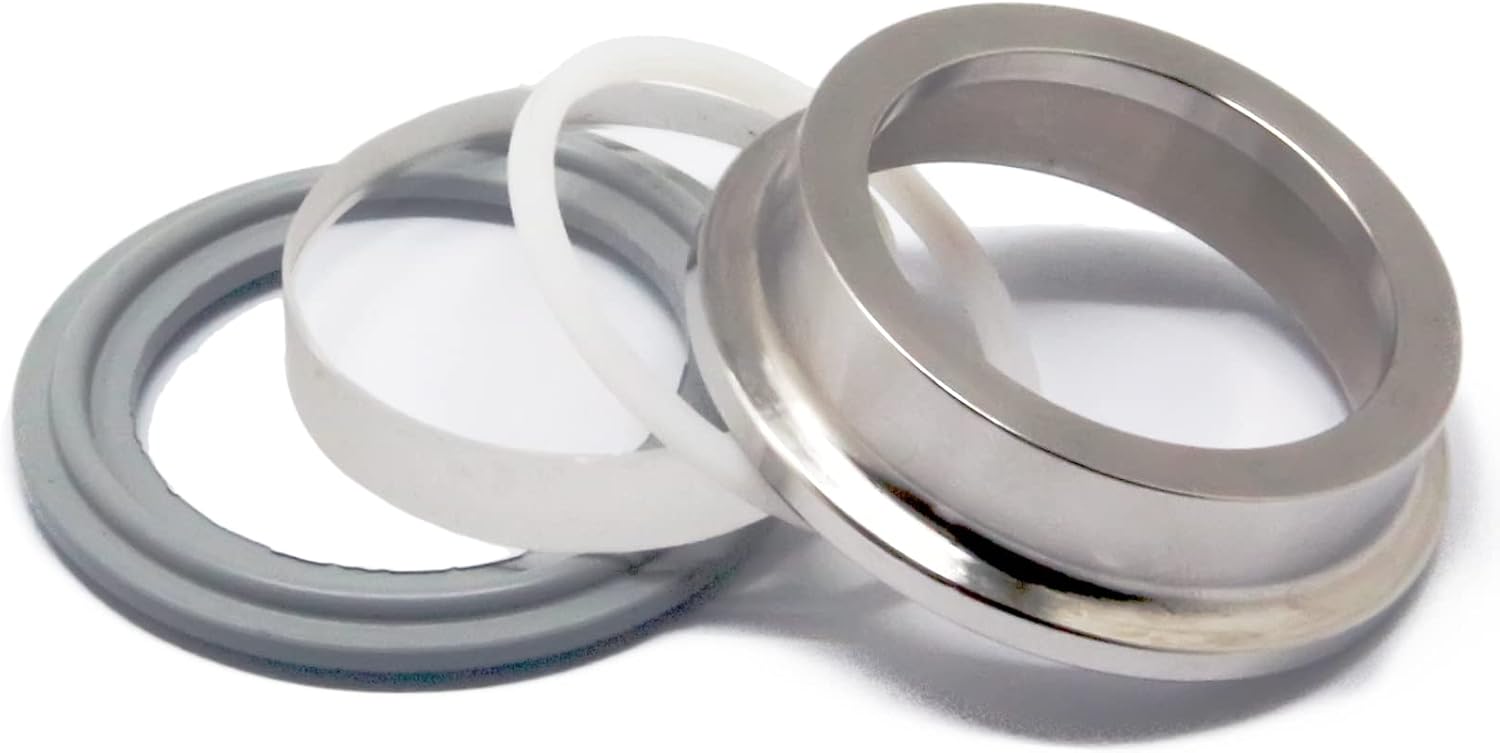 2 Inch Tri Clamp End Cap Flat Sight Glass 316 Stainless Steel with Borosilicate Glass