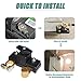 Car Battery Disconnect Isolator Cut Off Switch 12V 24V Universal Battery Terminal Anti-Leakage Switch Power Cutoff Car Parts