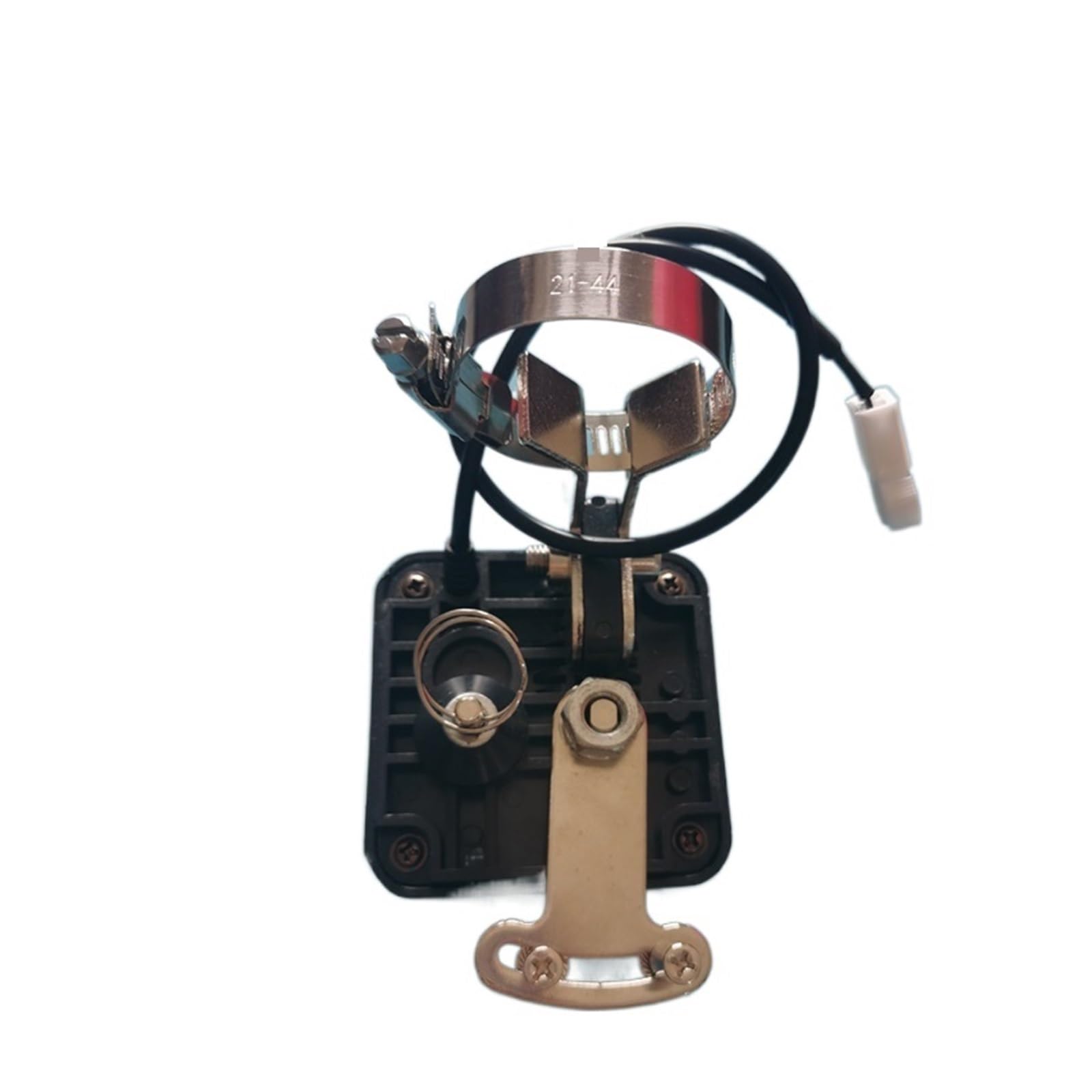 Gqnblvhzupdm Adjusting Bracket Electric Ball Valve Gas Pipeline Manipulator Valve 1/2" 3/4" 1" Electric Automatic Dn15 Dn20 Dn25 For Water Alarm Shutoff Cut Off Ball(Adjusting Bracket)