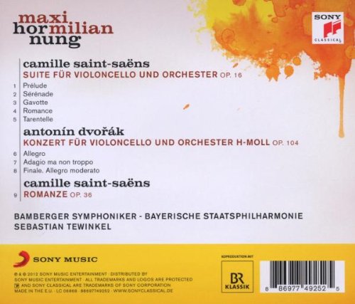 Saint-Saëns: Suite und Romanze / Dvorak: Cellokonzert