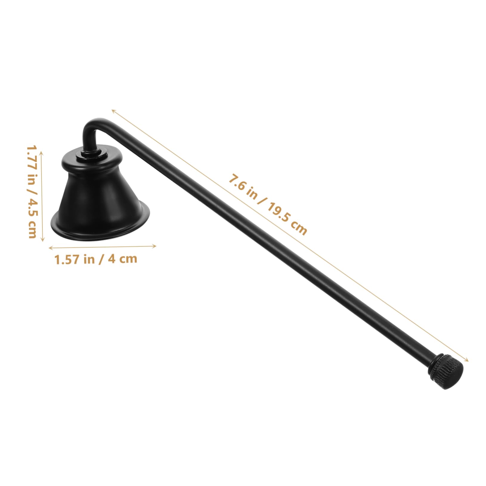 Ciieeo Candle Snuffer Extinguisher Cover Unique Design Flame Cover for Safe and Convenient Candle Extinguishing for Aromatherapy