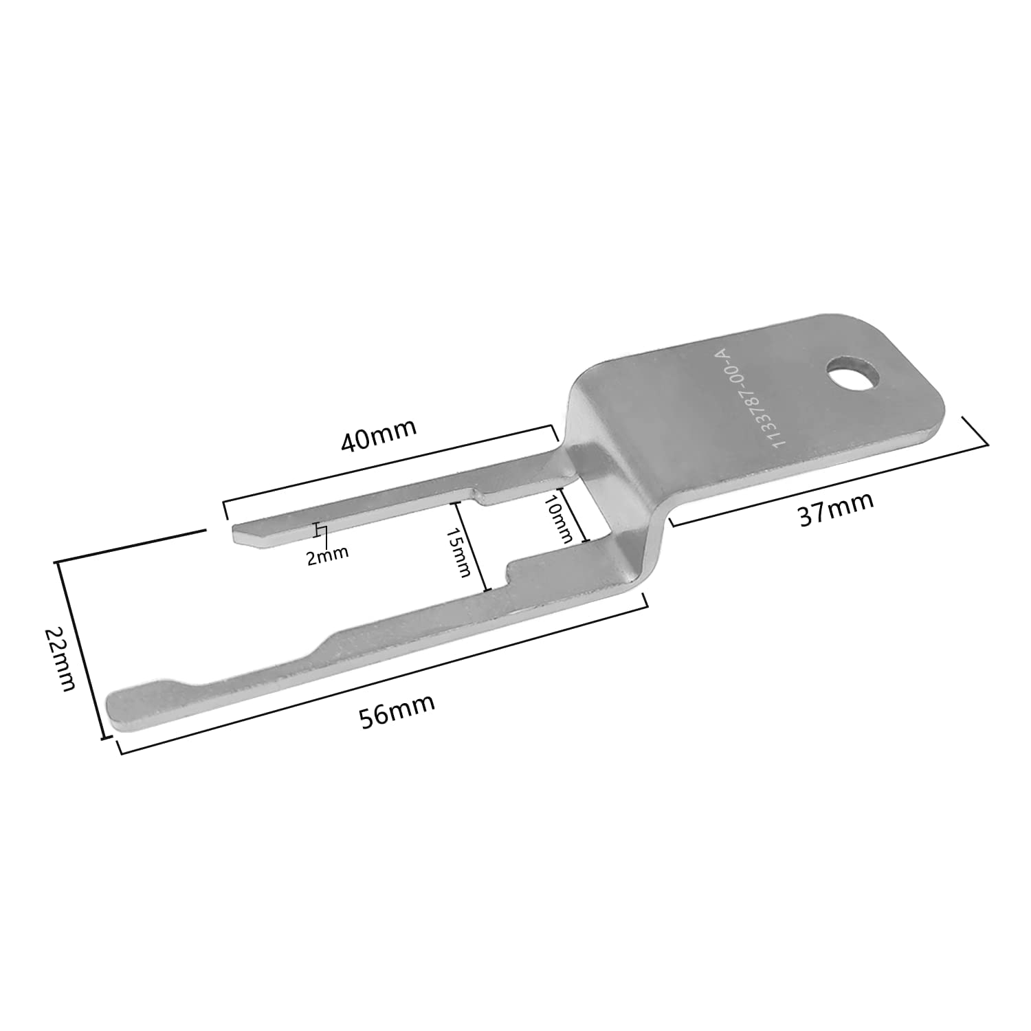 ZKTOOL Aide de libération de Boucle de siège de Voiture Compatible avec Tesla Model 3 - Outil de déverrouillage de Ceinture de sécurité, 1133787-00-A-Key