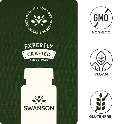 Swanson, Vitamin K1 (Phyllochinon), 100 glutenfreie Tabletten, 100mcg Vitamin K1 je Dosis, Sojafrei, GMO frei, Geschmacksneutral