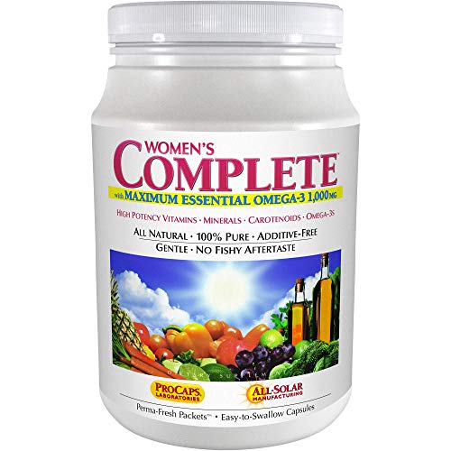 Andrew Lessman Multivitamin - Women's Complete with Maximum Essential Omega-3 1000 mg 120