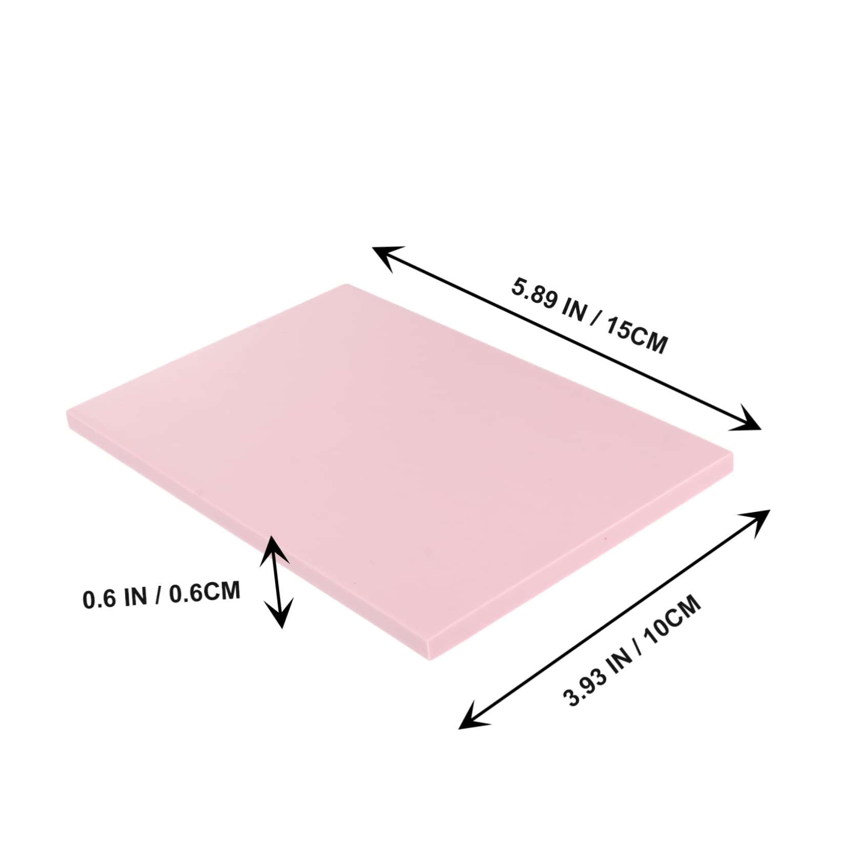 Gadpiparty 2 Set Blocchi Gomma per Intaglio Materiale TPR Morbido per Timbri Fai da Te Accessori Professionali per Stampi Artigianali 5 Pezzi * 2