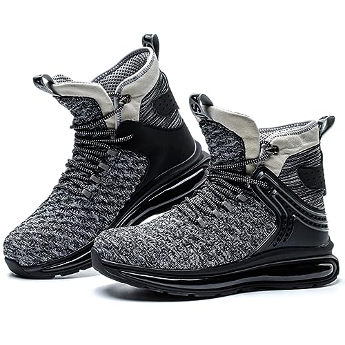 SYLPHID �����Y �X�`�[�� �g�D �X�j�[�J�[ ���f�B�[�X ���S�C �n�C�g�b�v ���[�N�V���[�Y �G�A�N�b�V�����t�� �y�� �ʋC�� �p���N�h�~, �O���[, 9.5 Women/7.5 Men