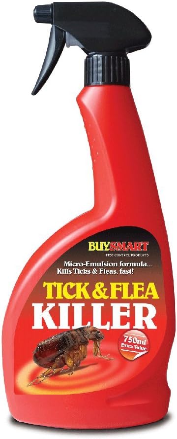 Buysmart Core Tick & Flea Killer Spray 750ml