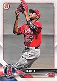 Jo Adell baseball card rookie 2018 Topps Bowman #BD107 (Los Angeles Angels)