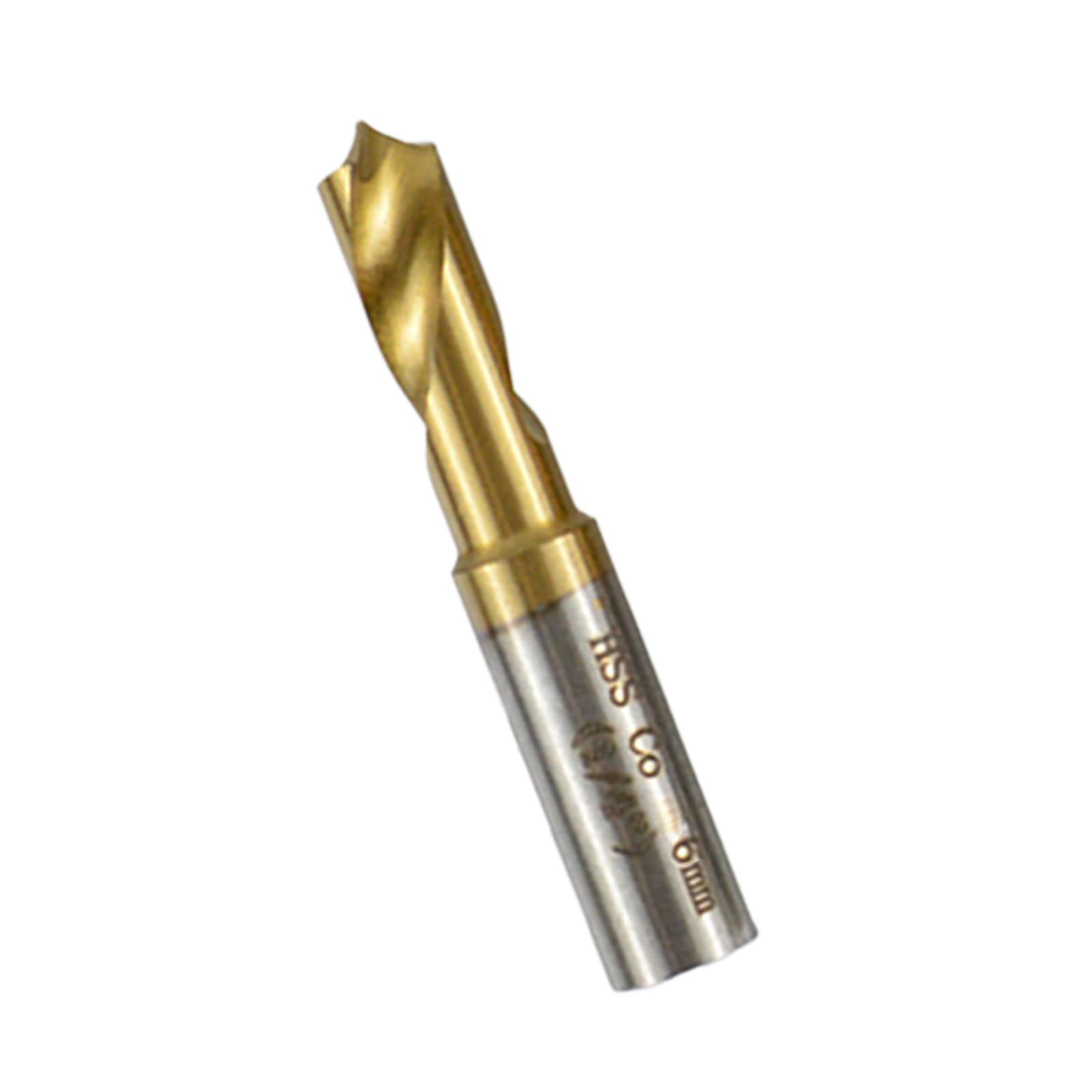 Containing Spotting Weld Drill 6.5mm 8mm 10mm Straight Shank Drill Bit Automotive Sheet Welding Point Tool Metal Sheet
