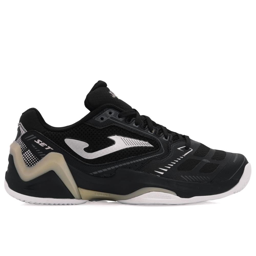 Joma Damen T.Set Lady 2301 schwarz Sneaker, Negro, 37 EU