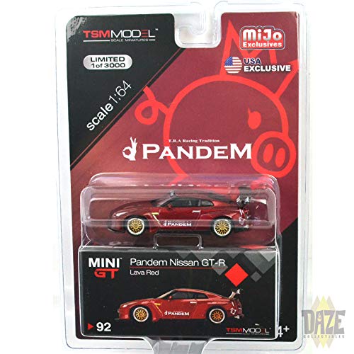 ミニカー minigt Pandem Nissan GT-R Lava Red MINI GT 1/64スケール「Pandem Nissan GT-R」(ラヴァレッド)｜GT
