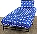 Everything Comfy Kentucky Wildcats Twin Sized 3 Piece Sheet Set, Team Color Background, 1 Flat Sheet, 1 Fitted Sheet, 1 Pillowcase