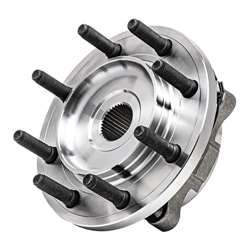 Image of Detroit Axle - Front Wheel Bearing Hubs for 2014-2018 Ram 2500, 2013-2018 | Ram 3500, 2 Wheel Bearing and Hubs Assembly 2015 2016 2017 Replacement