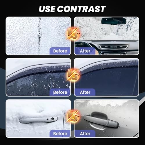 Electromagnetic Car Snow Removal Device, 2025 Upgrade Antifreeze Snow Removal Instrument, Anti-Freeze Electromagnetic Molecular Interference, Vehicle Microwave Molecular Deicing Instrument (2PCS) - Thumbnail 3