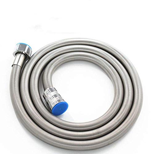 Preisvergleich Produktbild Kutera Brauseschlauch Edelstahl-Brauseschlauch Explosionsgeschütztes Hochtemperatur-Metallfederrohr G1 / 2 Duschzubehör 1,4 Meter