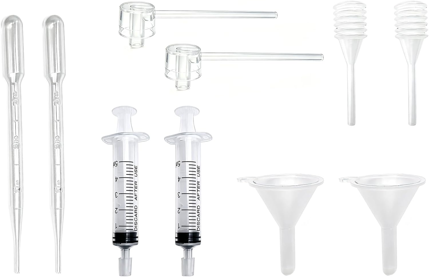 10 PCS Perfume Dispenser Transfer Tool Plastic Travel Perfume Transfer Extractor