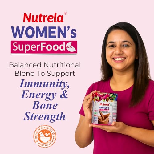 Image of Nutrela Combo Women Superfood & Men Superfood with Whey Protein Supplement Powder (Each 400gm)
