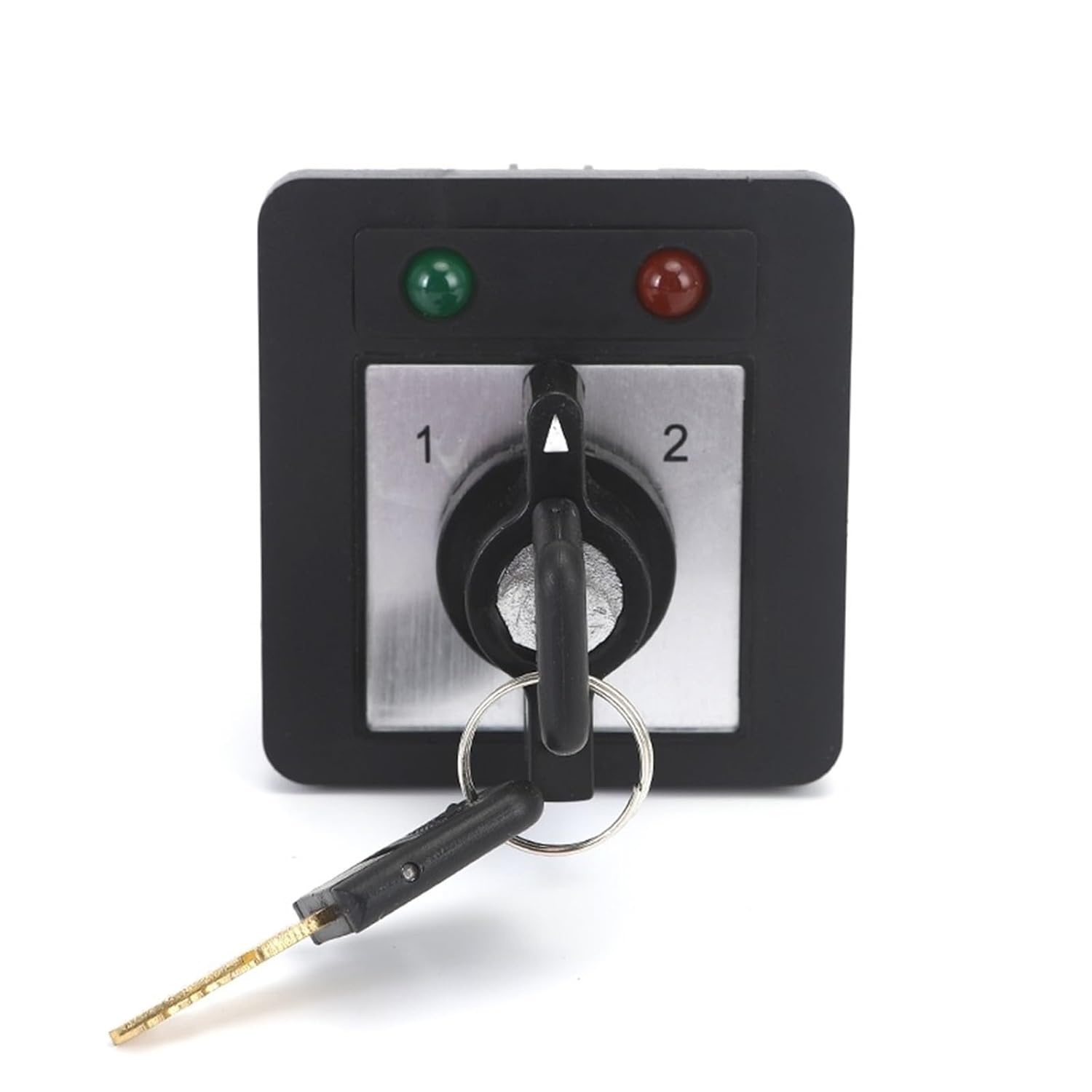 SZW26/LW26-20 D303.3YN 20A 3 Poles 12 Screw Positions Rotary Cam Switch with Key with Light 1Pcs