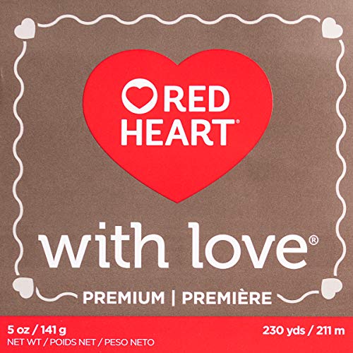 Red Heart Love Yarn, Print-Parade #TOP3