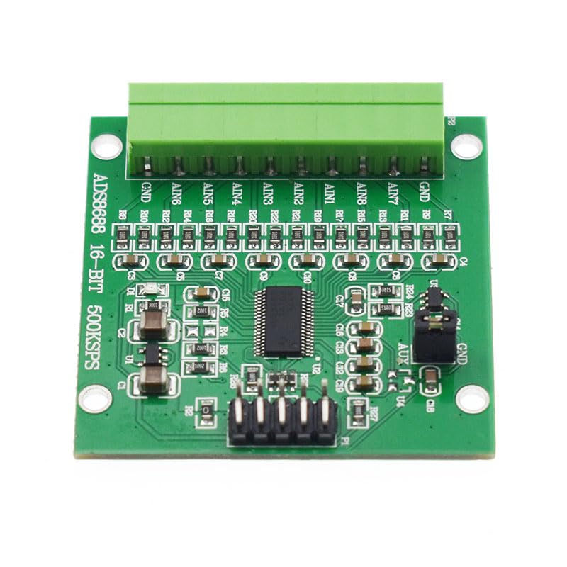 2Pcs ADS8688 8-Channel ADC Data Acquisition Module