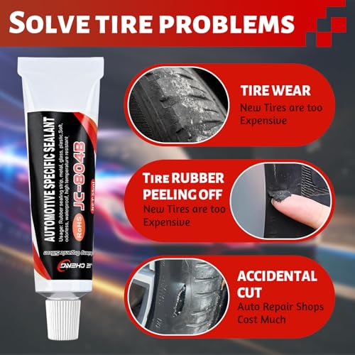 2 Stück Karosseriekleber Schwarz,Scheibenkleber Auto,Klebstoff für Türdichtung Auto, KFZ Dichtmasse Schwarz, Schnelle Aushärtung, Wasserdicht, Hochtemperatur, Gute Abdichtung, 100ML (50ml x 2PCS)