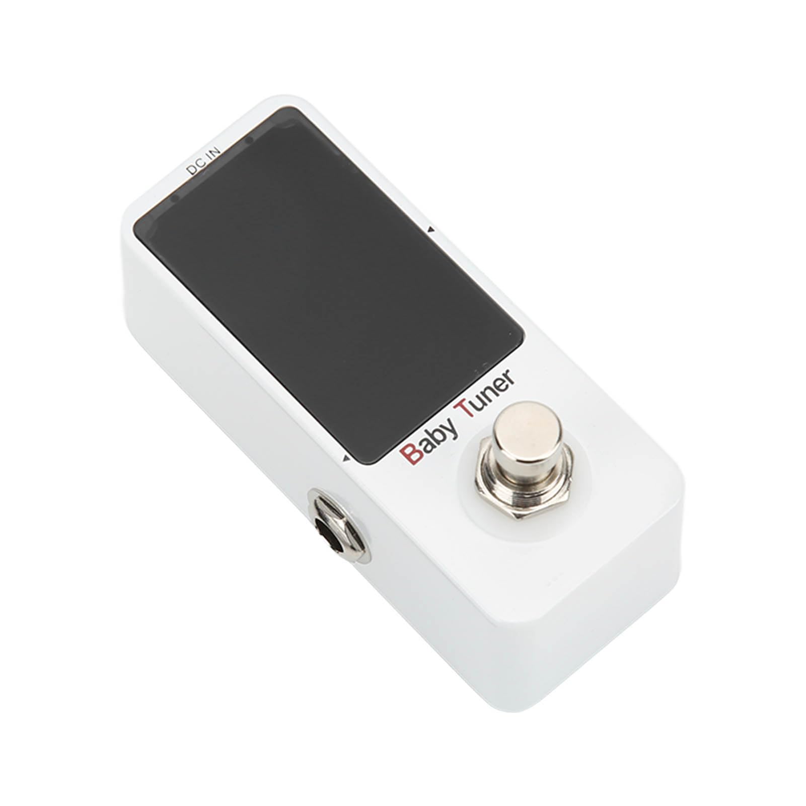 Accordatori Cromatici, Accordatore a Pedale DC 9V 90mA per Chitarra Elettrica e Basso