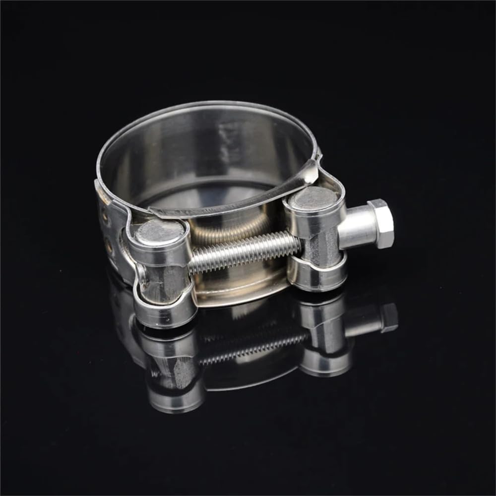 Clips de Manguera, 1 Uds. Abrazadera de Manguera Potente de Acero Inoxidable 304, 17-174mm, Muchos tamaños, Sujetadores de Clip Circulares for Tubo de Aire y Agua de Escape(68-73 mm)